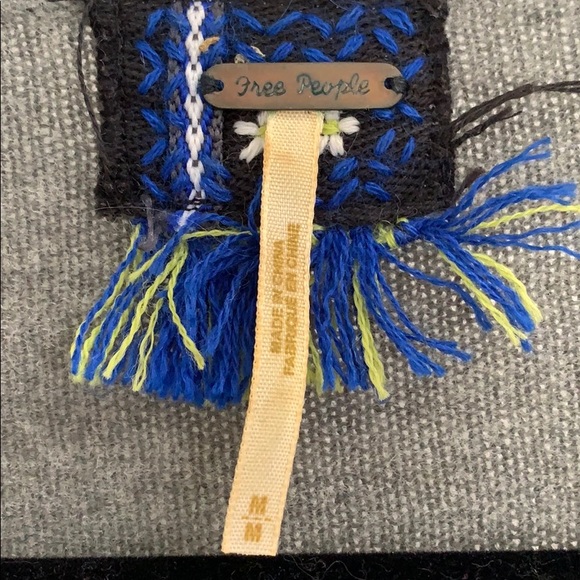 Free People Long Sleeve Sweater Dress Size Medium - Picture 2 of 4